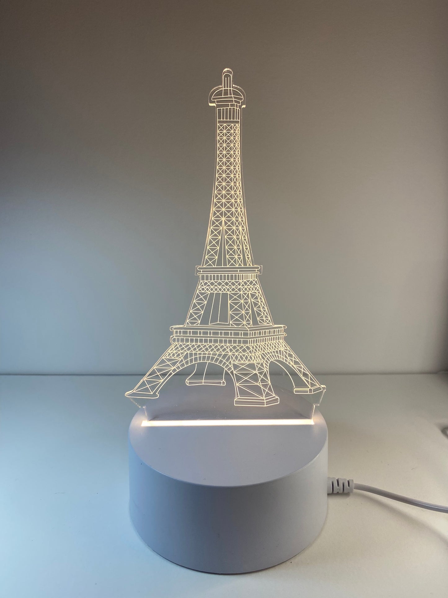 Lampada LED Tour Eiffel 3D