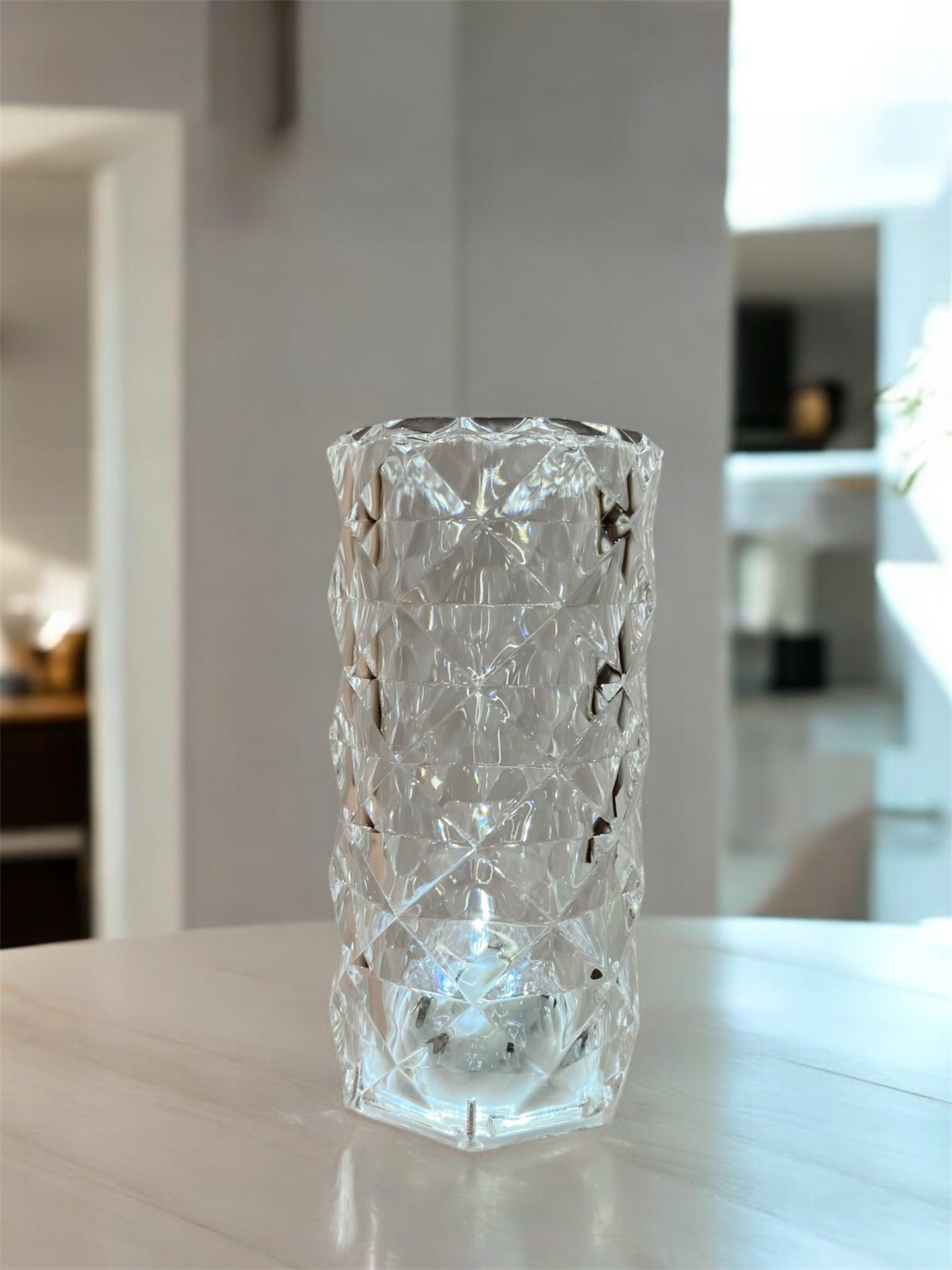 Crystal table lamp